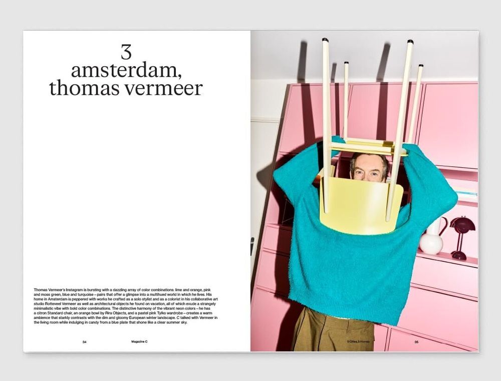 Objets de décoration - Chaise standard du magazine C numéro 01 - NEW MAGS