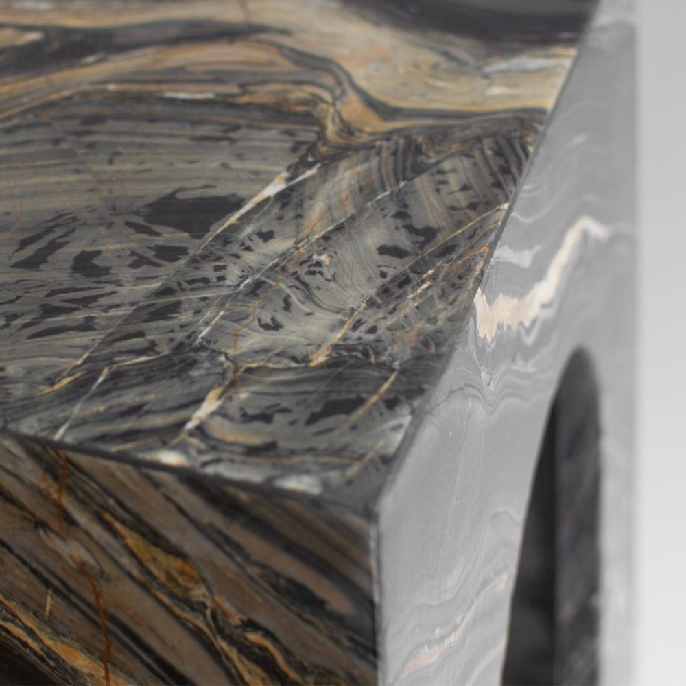 Tables basses - PICASSO MARBLE ARCH SIDE TABLE - KIWANO CONCEPT