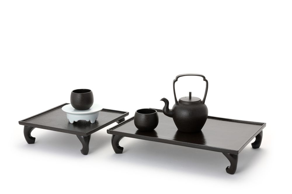Mugs - [KIM BYEOL HEE] Flower Three-legged Soban tea set - KIM BYEOL HEE