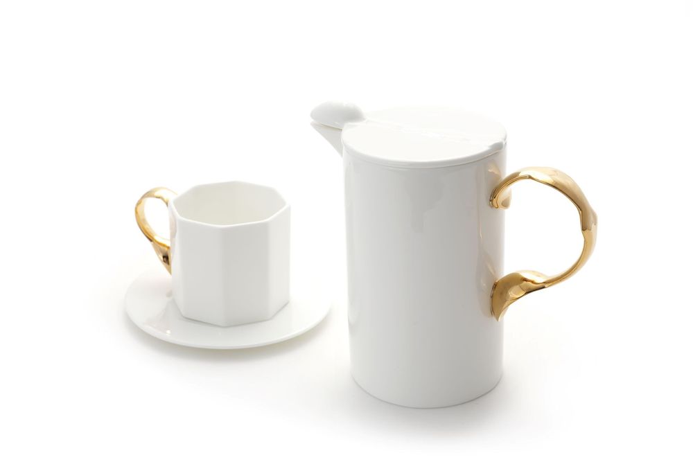 Cutlery set - [ANOTHER CERAMIC] Cutlery collection, white porcelain - ANOTHER CERAMIC