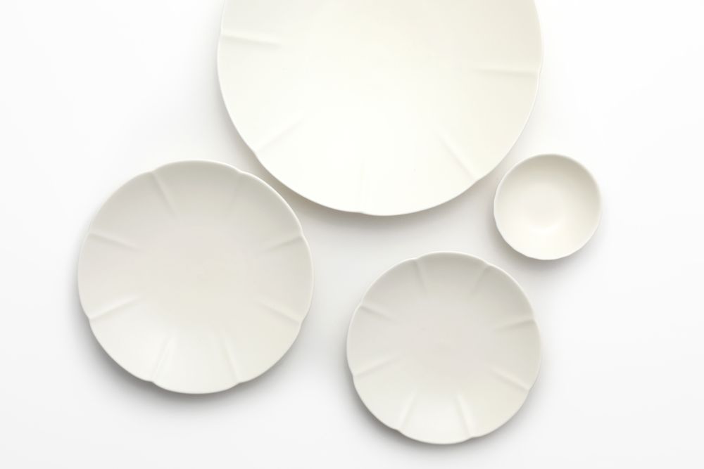Assiettes au quotidien - [KWANGJUYO] Migak Series, porcelaine blanche - KWANGJUYO