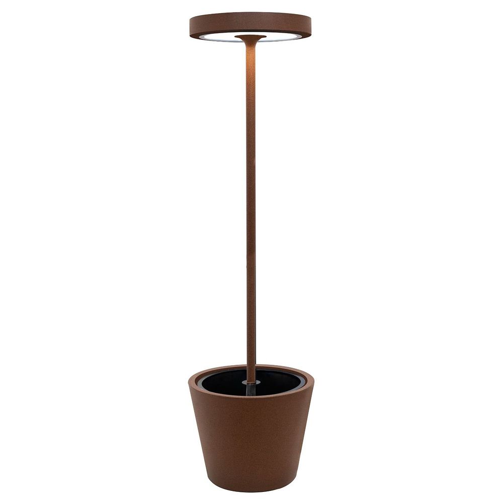 Outdoor floor lamps - Poldina Reverso Solar L RF - ZAFFERANO