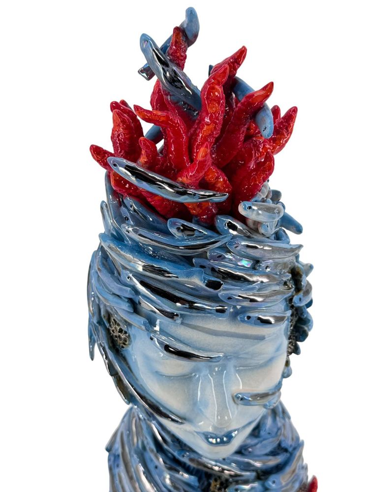 Objets design - MUSA MARINA RECOUVERTE DE POISSONS - MOSCHE BIANCHE