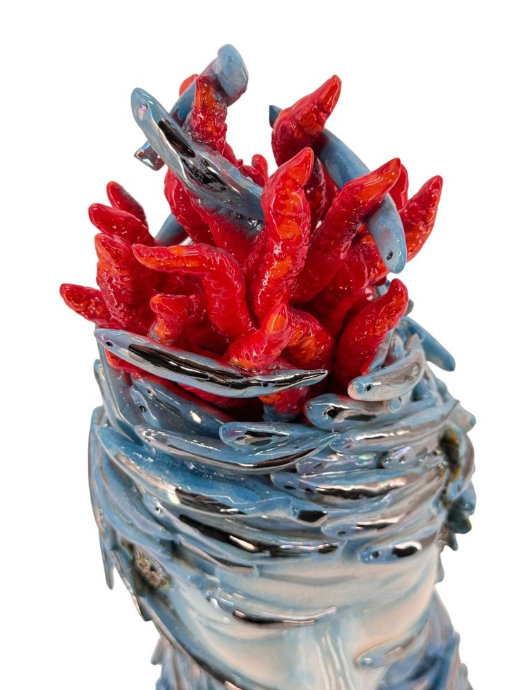Objets design - MUSA MARINA RECOUVERTE DE POISSONS - MOSCHE BIANCHE