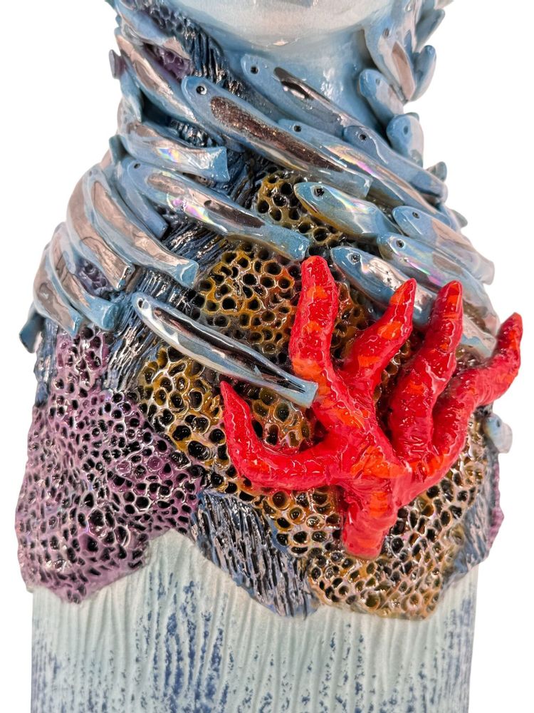 Objets design - MUSA MARINA RECOUVERTE DE POISSONS - MOSCHE BIANCHE