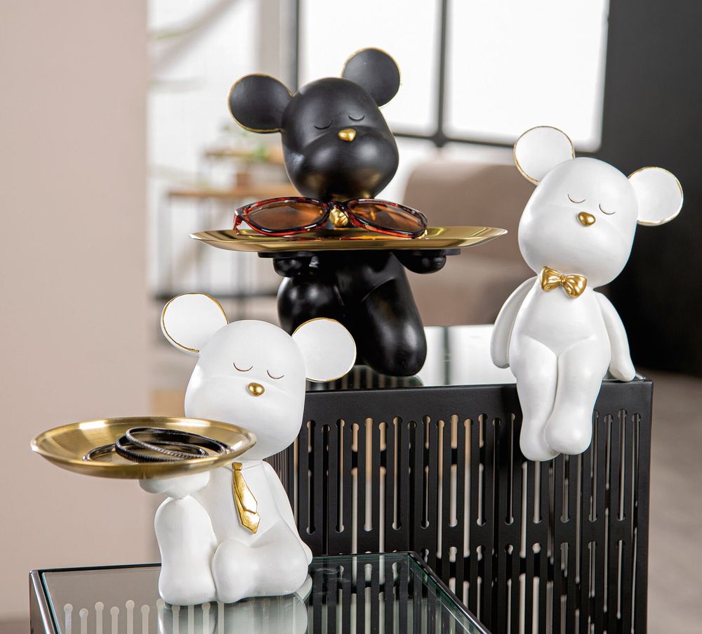 Objets de décoration - Noir & Blanc - Noir & Doré - GILDE HANDWERK