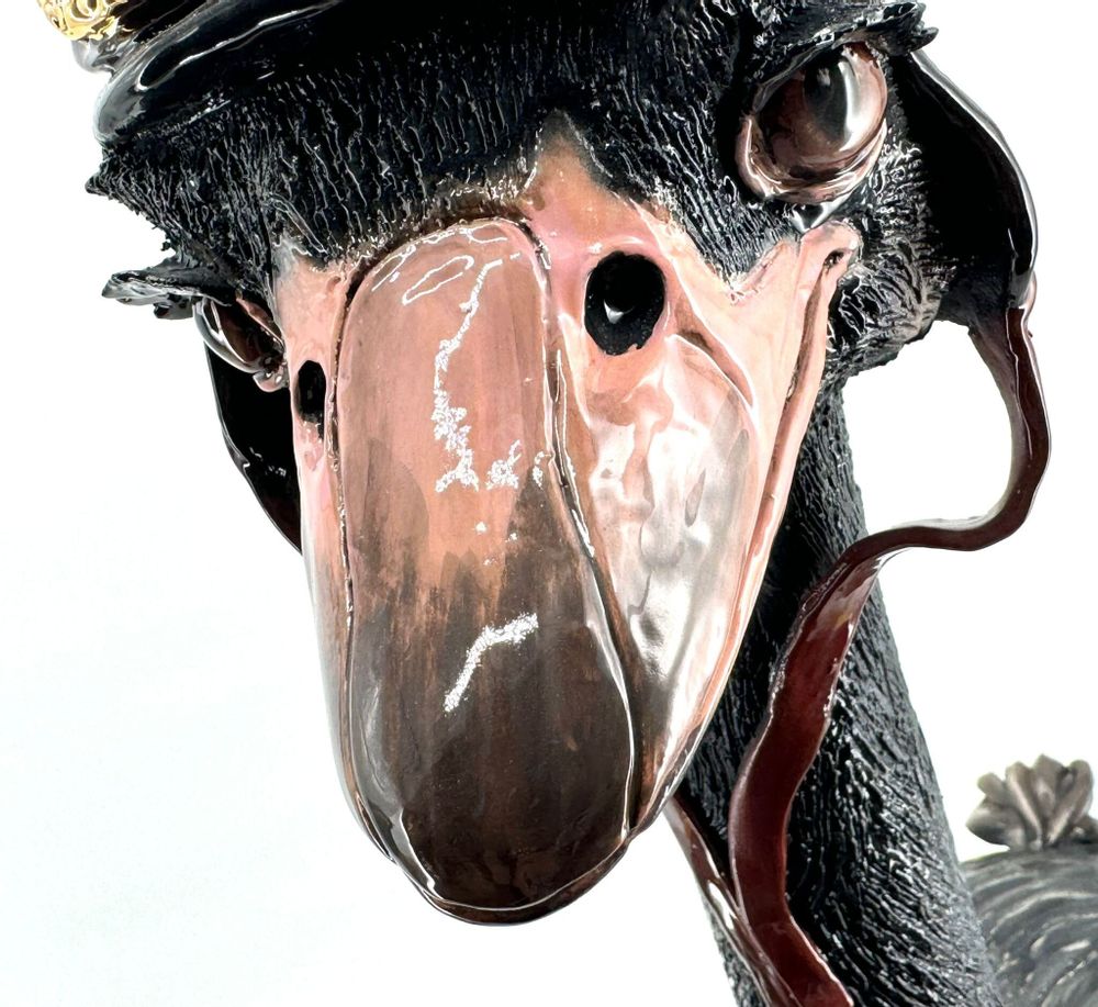 Sculptures, statuettes et miniatures - AUTRUCHE - MOSCHE BIANCHE