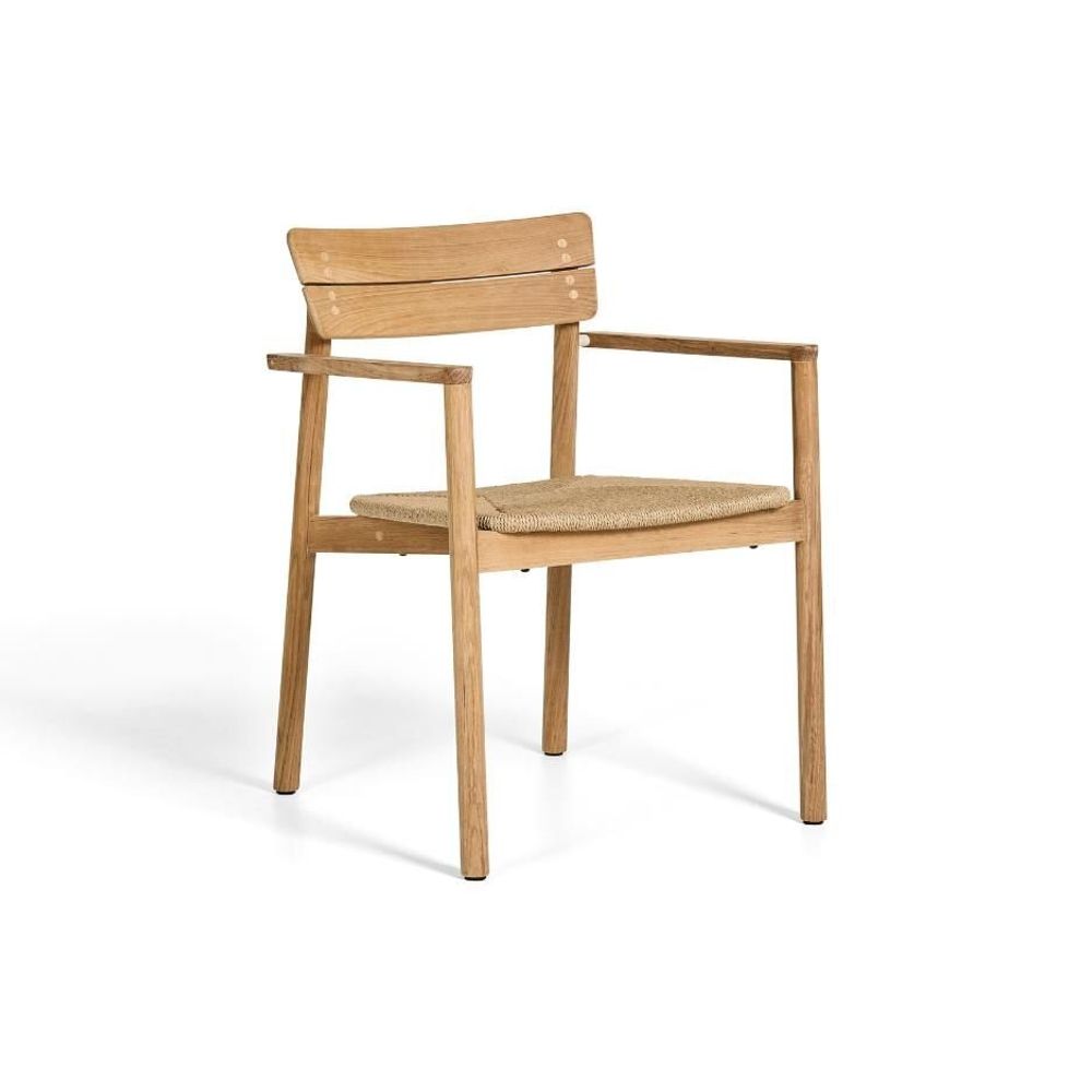Chaises de jardin - Lynn teak Armchair - JATI KEBON