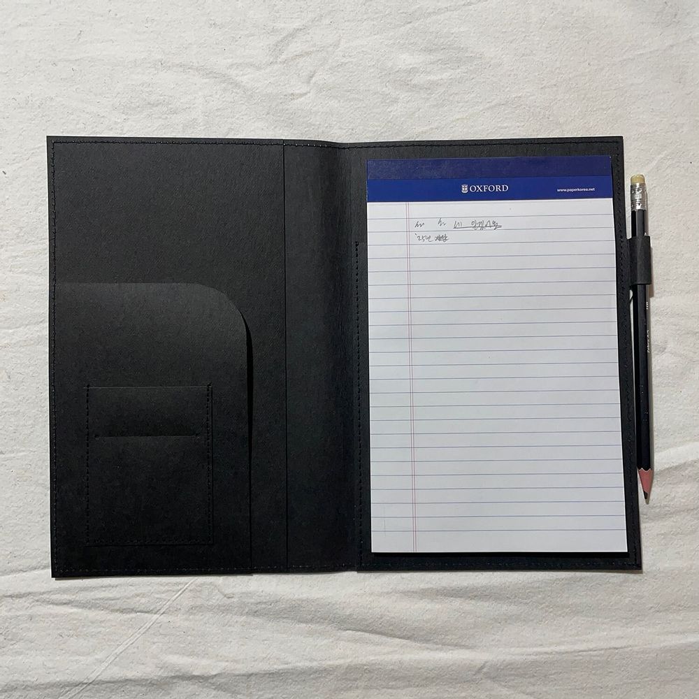 Stationery - [studio floue] Paper Leather Notepad Cove - SEOUL DESIGN FOUNDATION