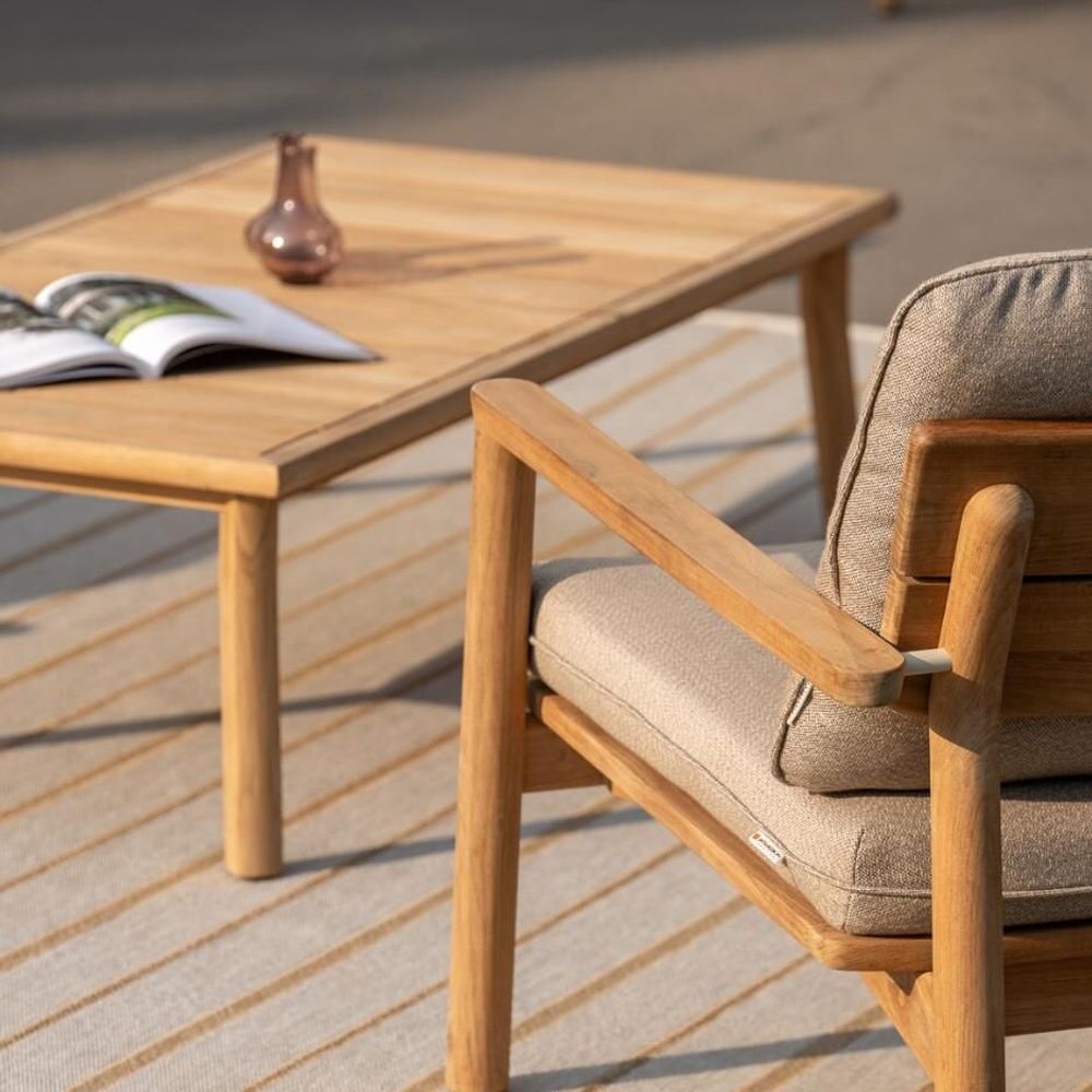 Lawn tables - Lynn teak Coffee table - JATI KEBON