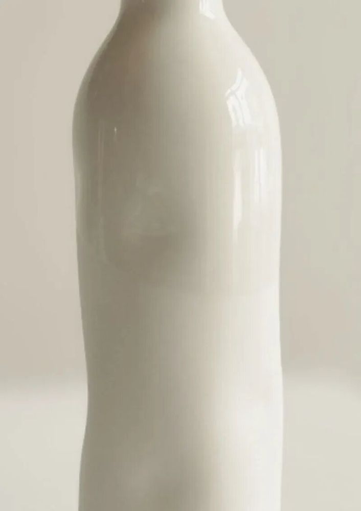 Vases - LIMOGES WHITE PORCELAIN BOTTLE - MAISON GALA