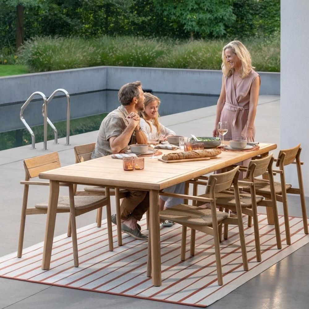 Lawn tables - Lynn Dining table - JATI KEBON
