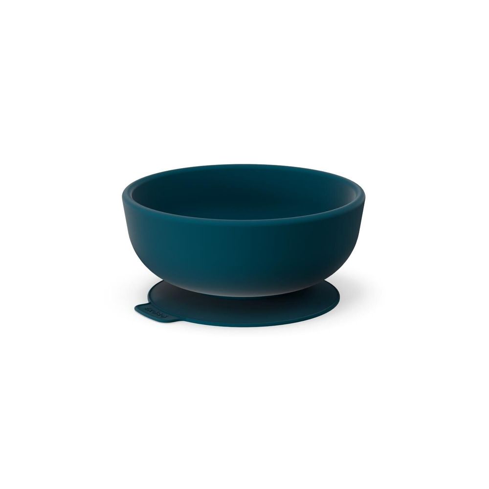 Children's mealtime - Silicone Suction Bowl - Blue Abyss - EKOBO