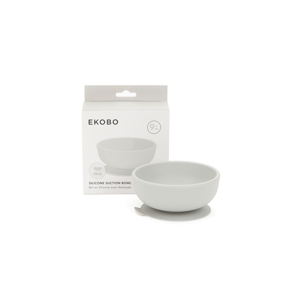 Children's mealtime - Silicone Suction Bowl - Cloud - EKOBO