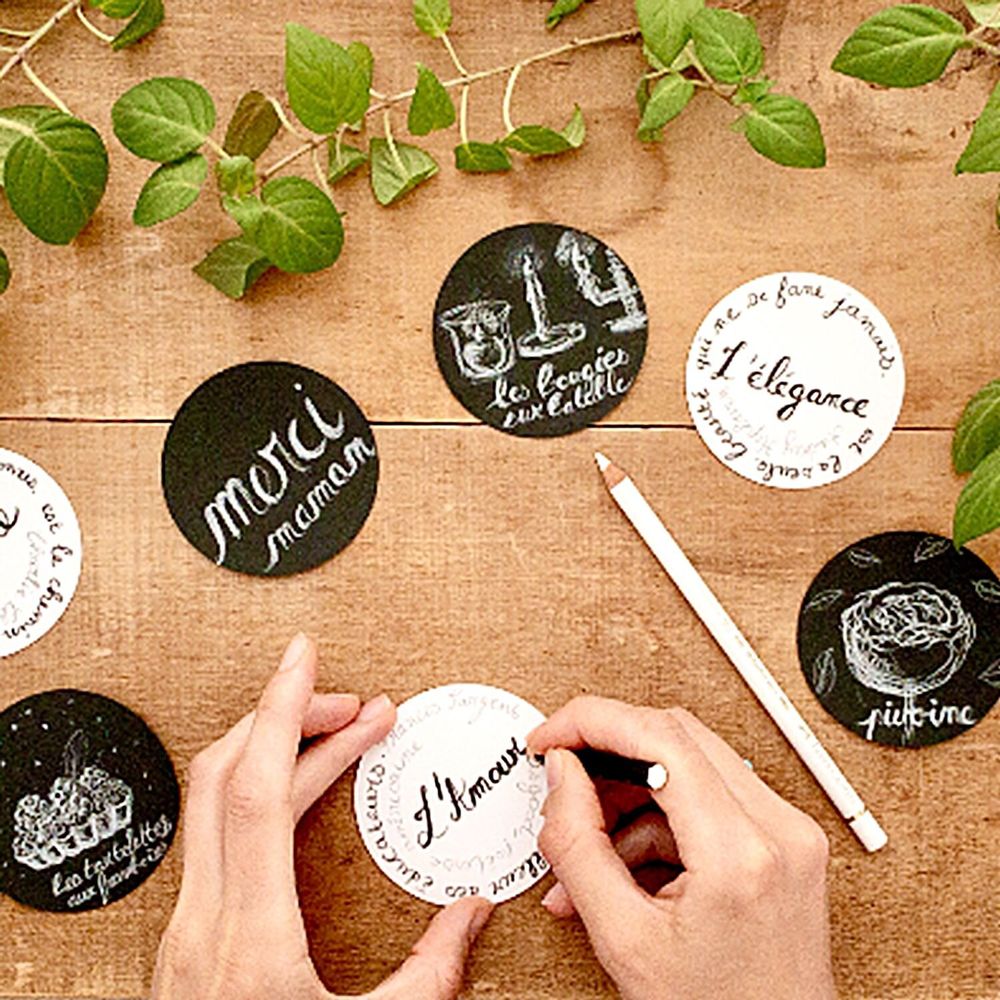 Autres décorations murales - COEUR Carte-objet OISO® - Avec CADRE - Kraft - OISO