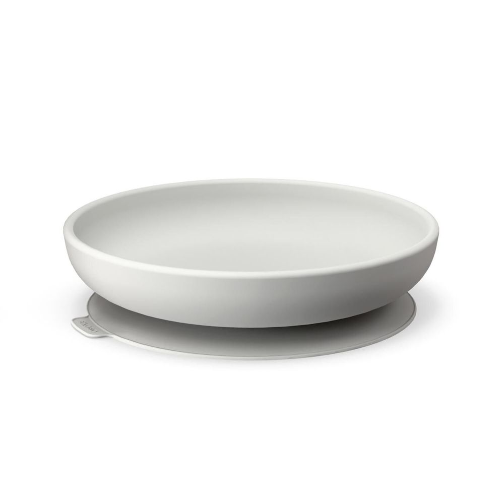 Children's mealtime - Silicone Suction Plate - Cloud - EKOBO