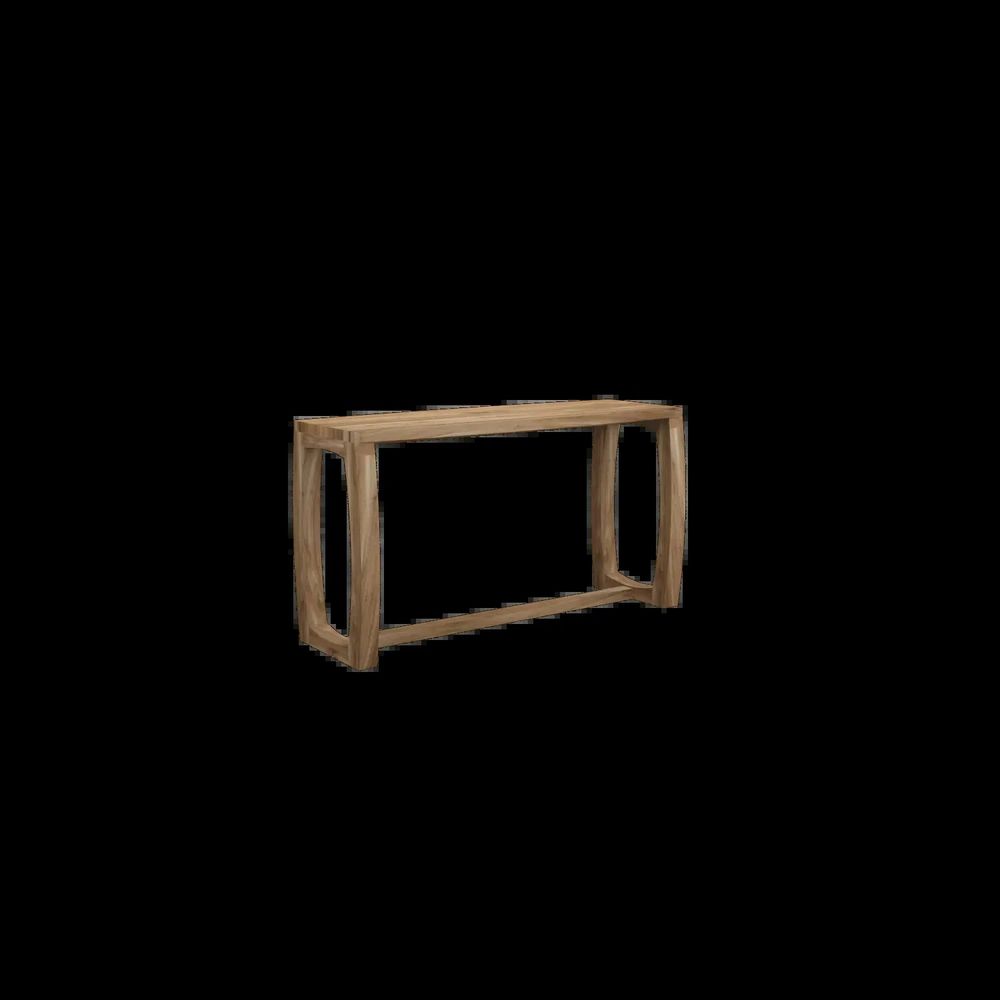 Other tables - Fred oval bar table natural teak outdoor - SEMPRE IN & OUTDOOR LIVING BV