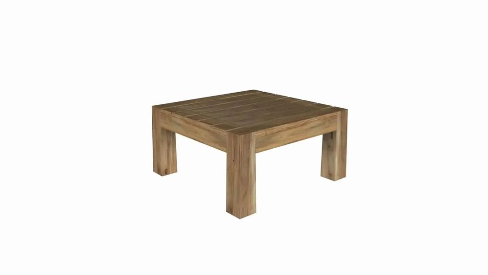 Coffee tables - Tach coffee table natural teak outdoor - SEMPRE IN & OUTDOOR LIVING BV