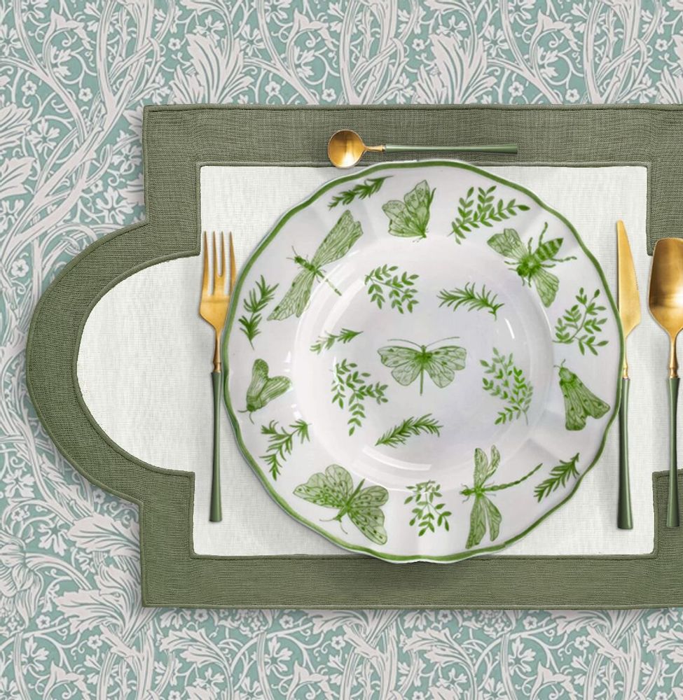 Sets de table - VERBIER NAPPERON EN LIN - LA CUCA