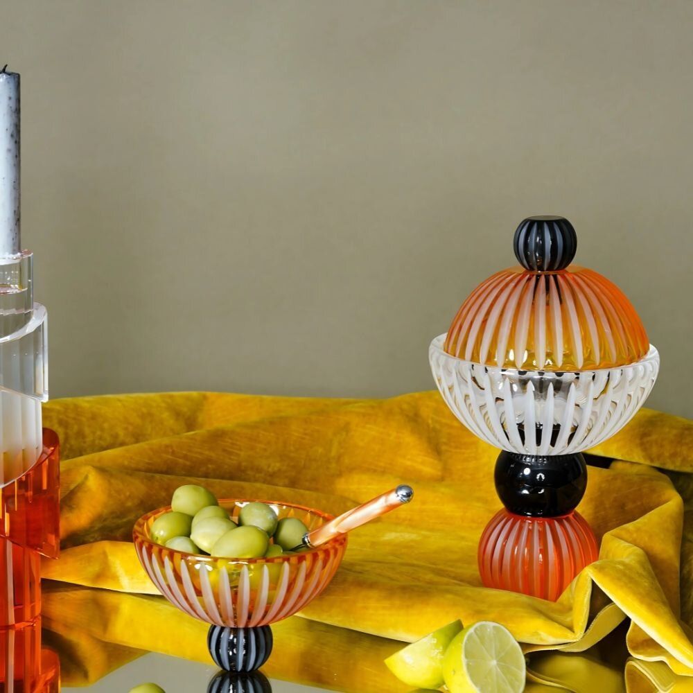 Bols - Bol décoratif en cristal fait main Ambrosiá - ARCAICO