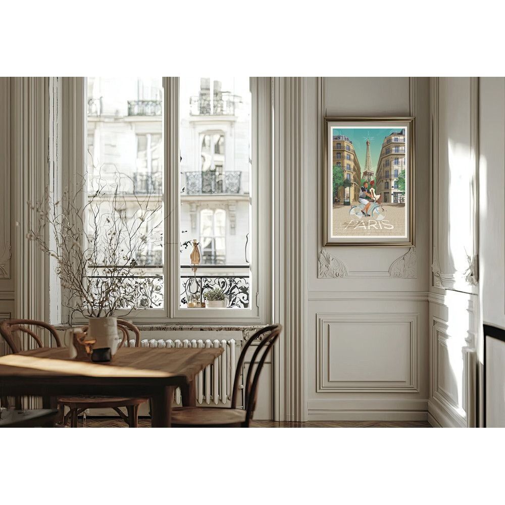 Affiches - DOZ - Affiche Paris Haussmann - LA MAISON JOSÉPHINE