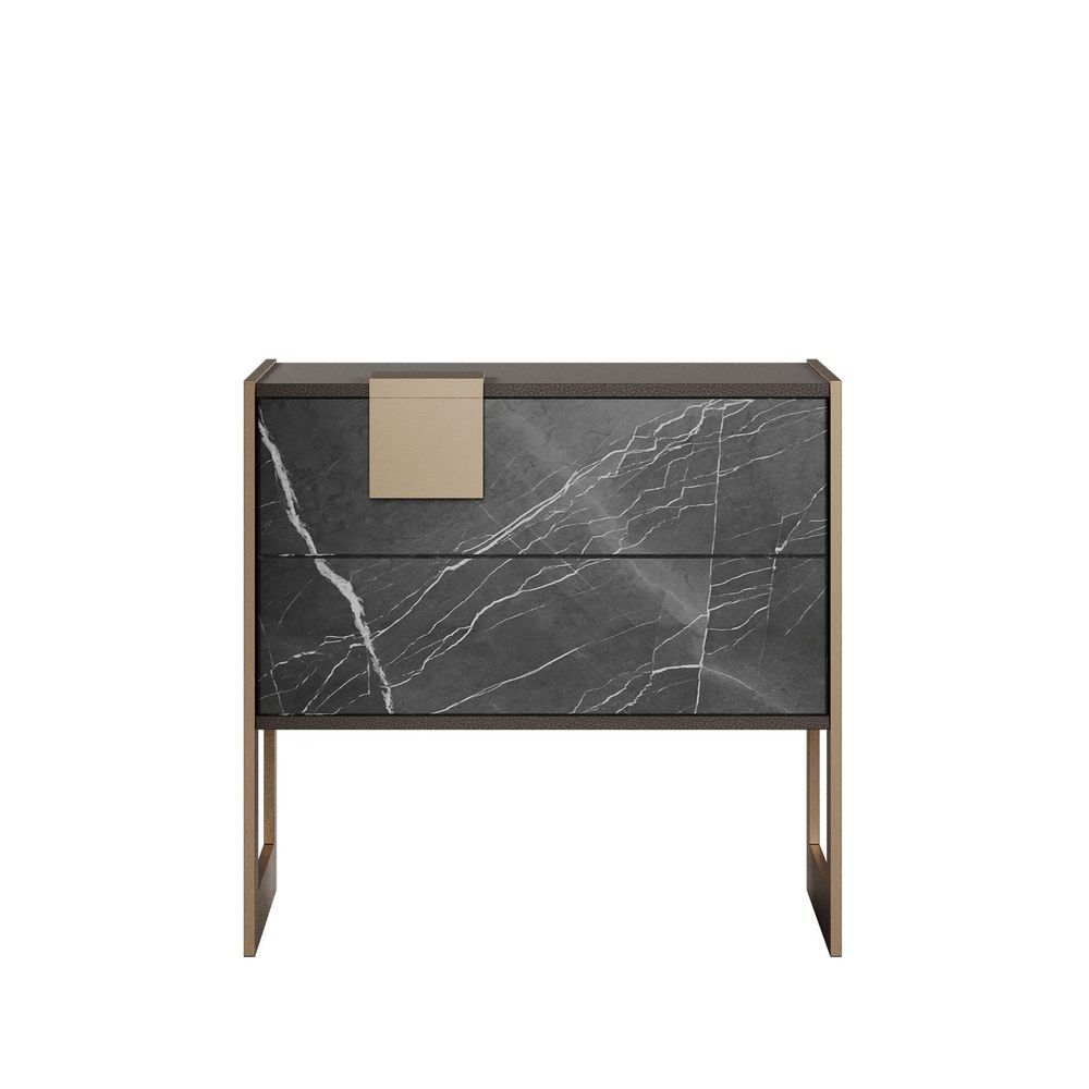 Tables de nuit - Table de chevet Coloma fabriquée au Portugal par Porus Studio - PORUS STUDIO