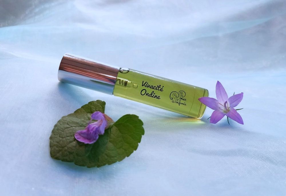 Fragrance for women & men - Eau de parfum Vivacité Ondine - Esprit de l'Eau - 10mL - POÉSIE PARFUMÉE