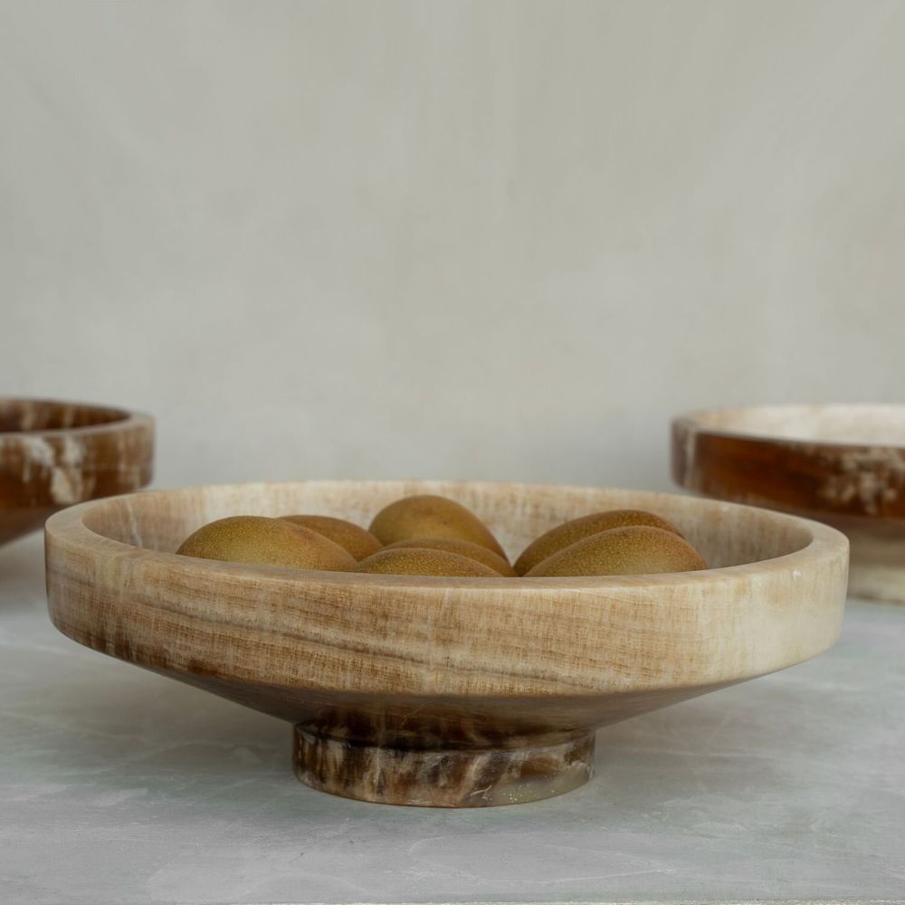 Platter and bowls - ONYX NARROW BOWL - KIWANO CONCEPT