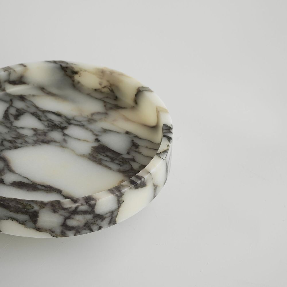 Platter and bowls - 'CYCLO' CALACATTA MARBLE BOWL - KIWANO CONCEPT