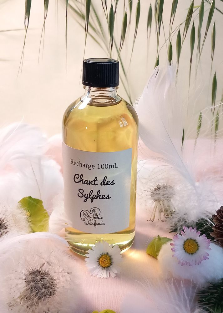 Fragrance for women & men - Eau de parfum Chant des Sylphes - Esprit de l'Air - 100mL refill - POÉSIE PARFUMÉE