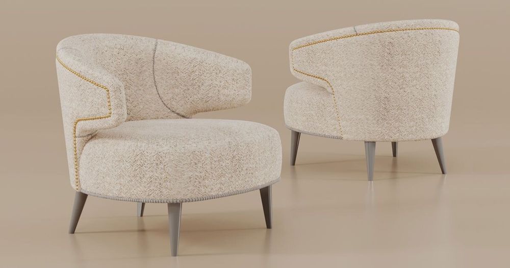Chaises - Fauteuil Tippi fabriqué à la main au Portugal par Malabar - OTTIU