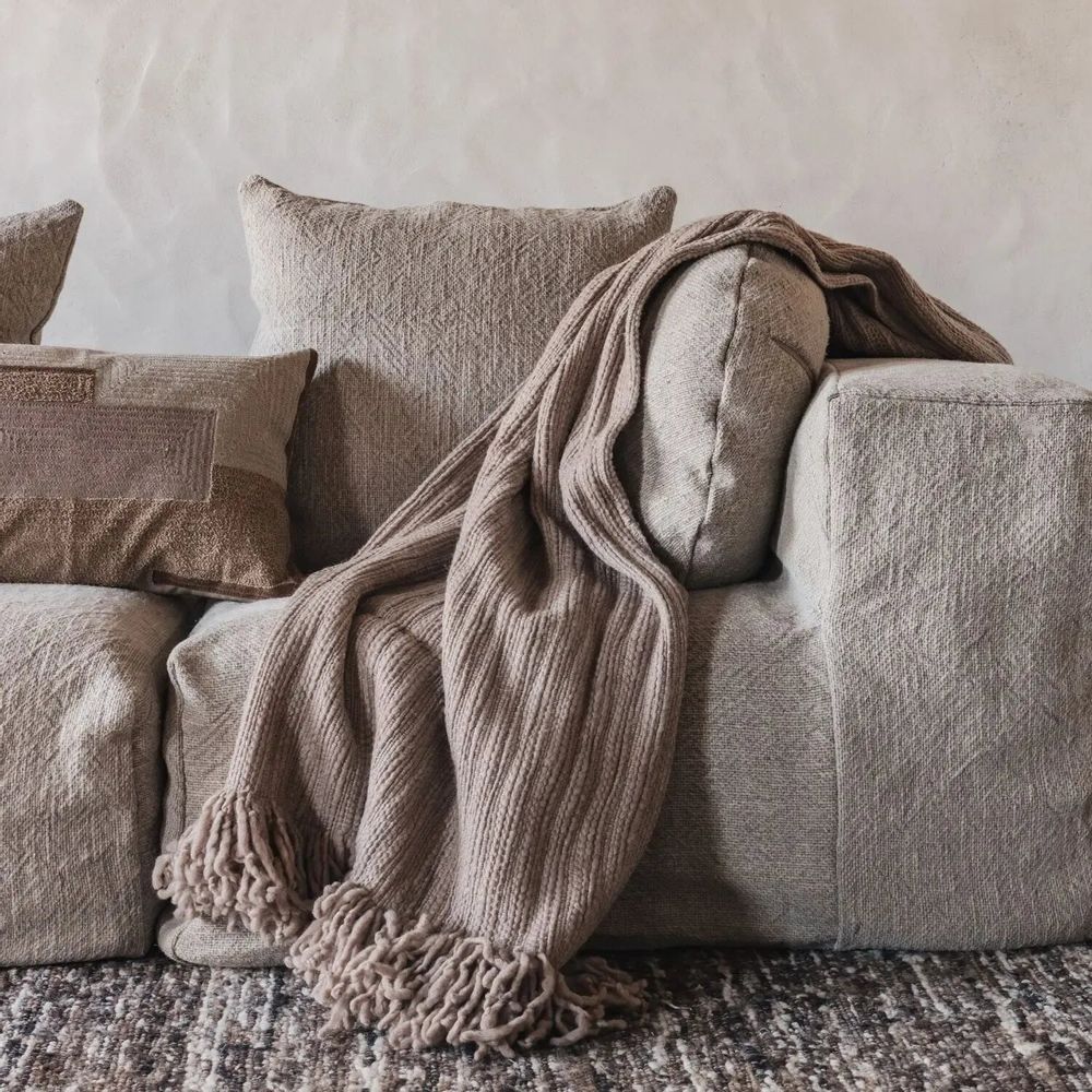 Throw blankets - Throw MURMURE 140x230cm - BED AND PHILOSOPHY