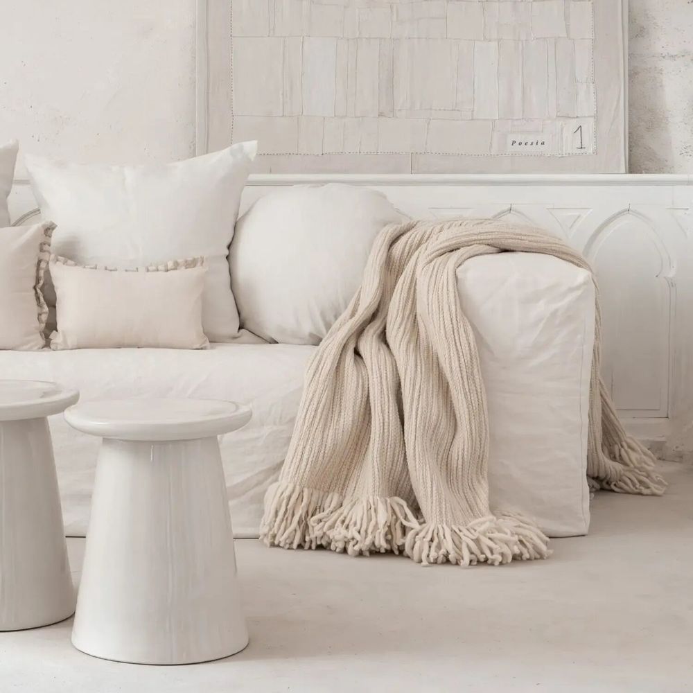 Throw blankets - Throw MURMURE 140x230cm - BED AND PHILOSOPHY