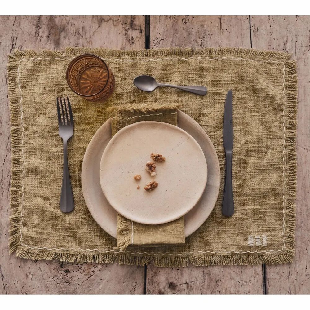 Placemats - Pair of placemats MINESTRONE 35x50cm - BED AND PHILOSOPHY