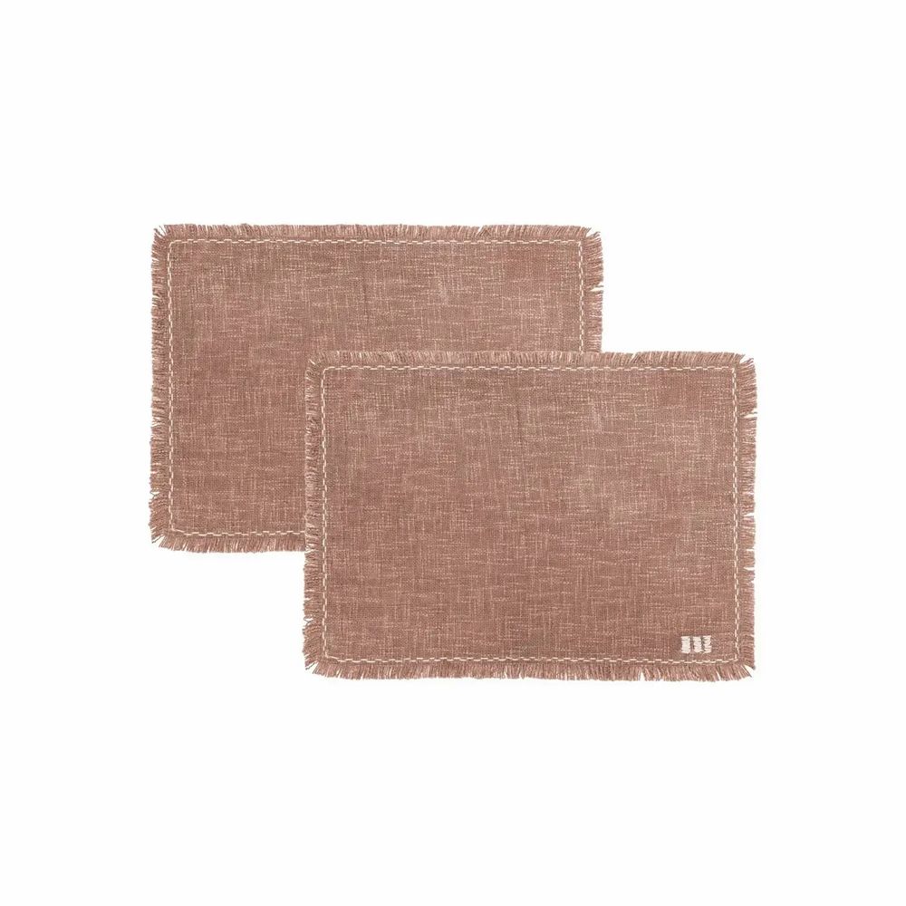 Placemats - Pair of placemats MINESTRONE 35x50cm - BED AND PHILOSOPHY