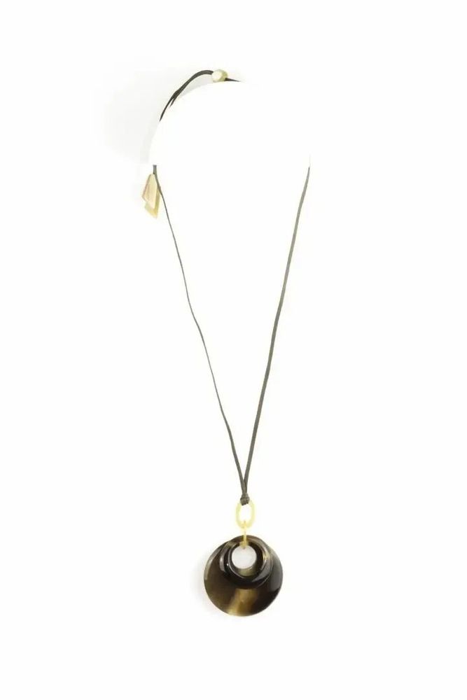 Jewelry - Double ring pendant in hoof - L INDOCHINEUR X RIVÊT