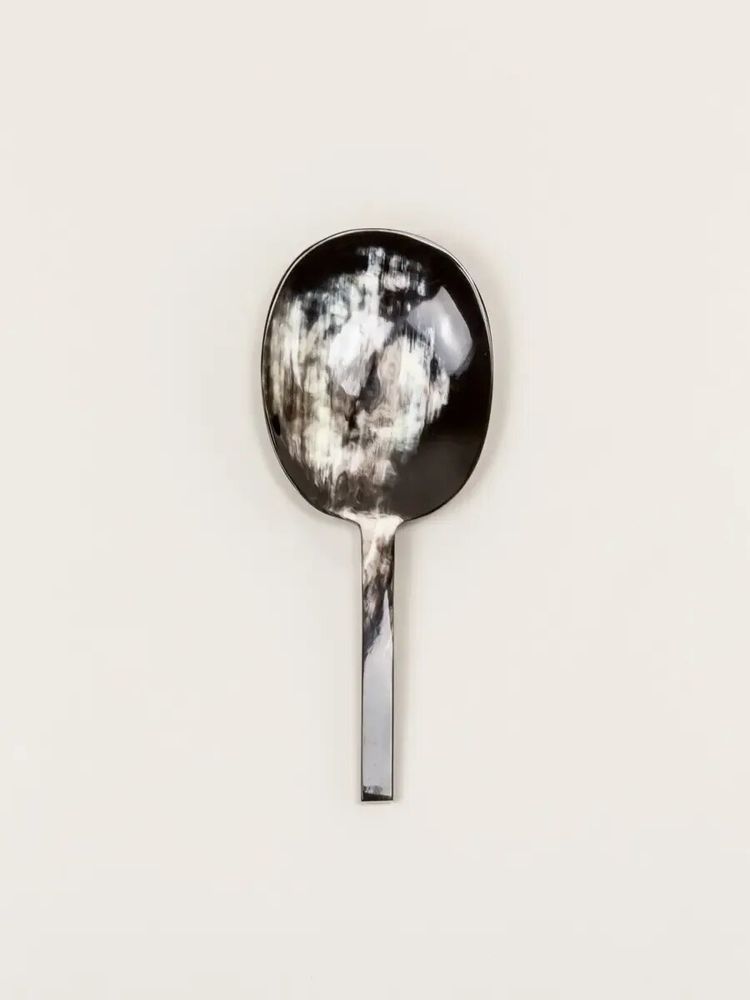 Kitchen utensils - Baguette black and white horn rice spoon - L INDOCHINEUR X RIVÊT