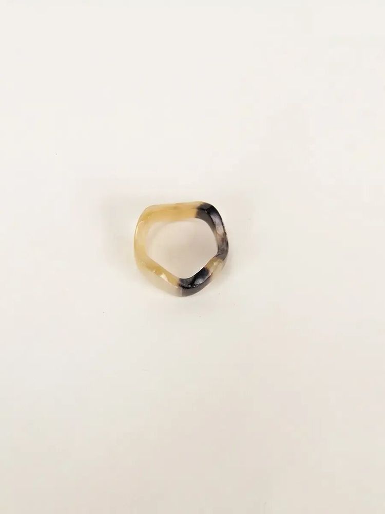 Jewelry - Ring Levure in blond horn in size L - L INDOCHINEUR X RIVÊT