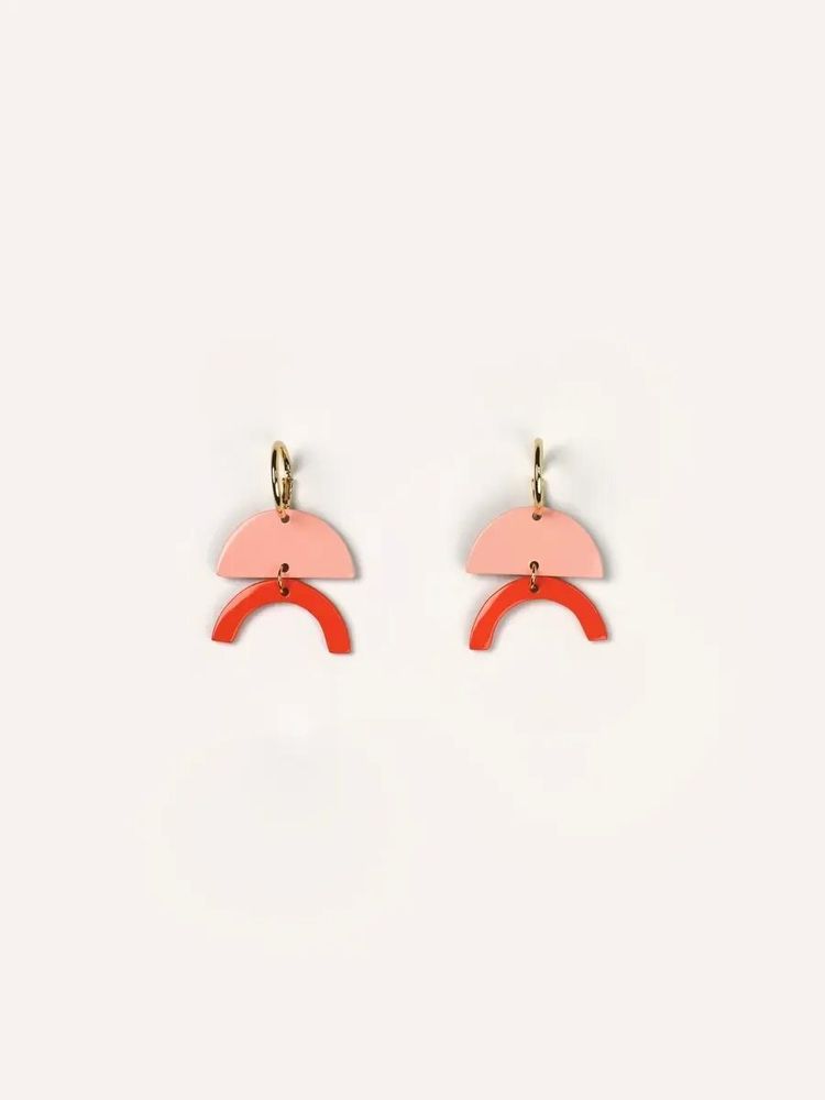Jewelry - Lacquered horn hoop earrings - L INDOCHINEUR X RIVÊT