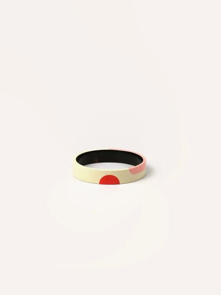 Bracelets - Tricolor horn and lacquer bracelet, size M - L INDOCHINEUR X RIVÊT