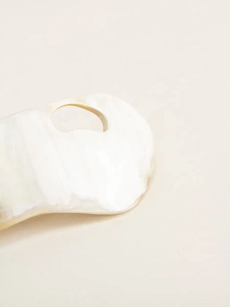 Barrettes - Blonde horn Mineral hair clip - L INDOCHINEUR X RIVÊT