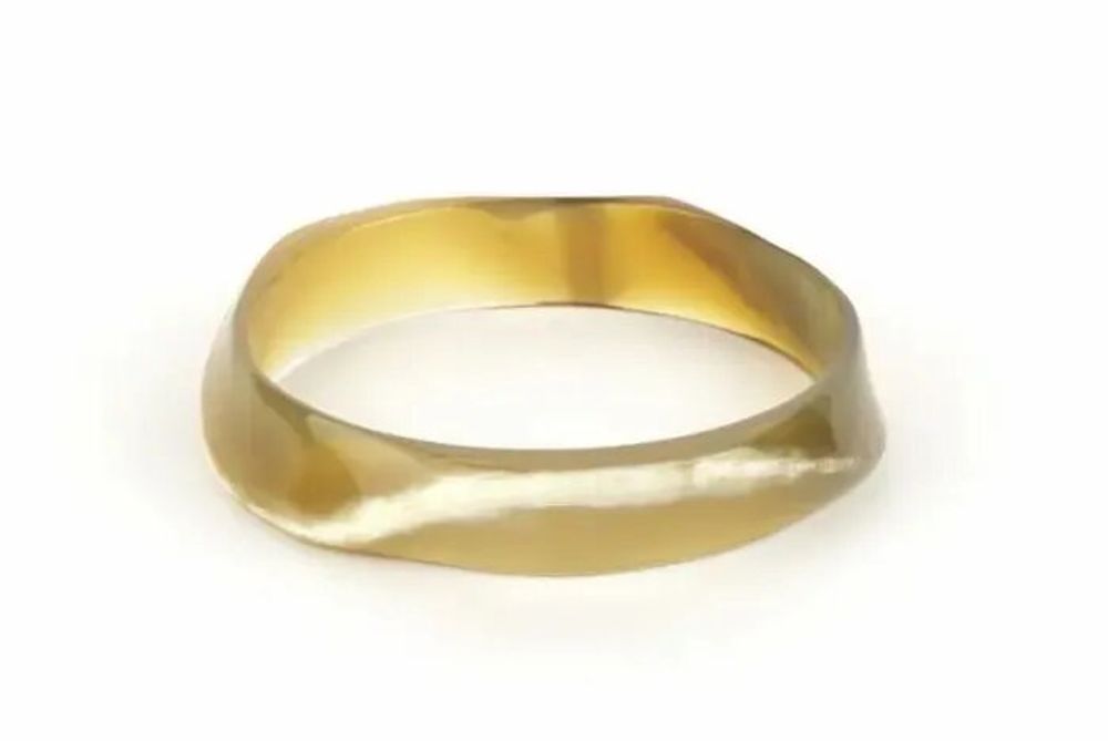 Bracelets - Bracelet irrégulier en corne blonde taille M - L INDOCHINEUR X RIVÊT