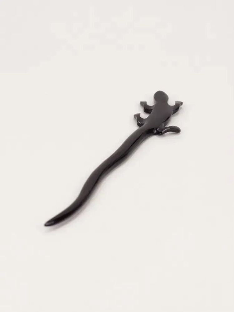 Barrettes - Lizard hairpin in blond horn - L INDOCHINEUR X RIVÊT