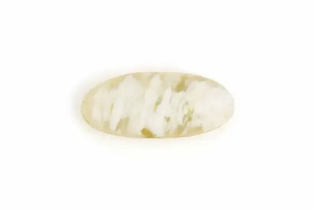 Barrettes - Barrette ovale en corne blonde - L INDOCHINEUR X RIVÊT