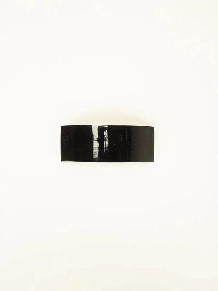 Barrettes - Rectangular barette in blond horn - L INDOCHINEUR X RIVÊT
