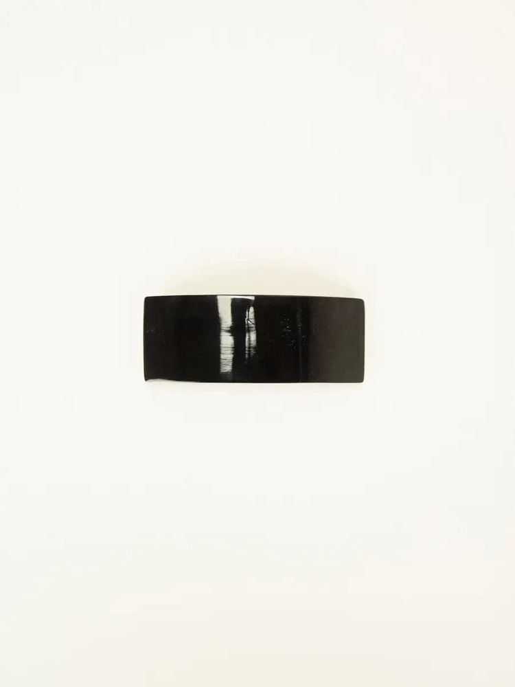 Barrettes - Rectangular barette in blond horn - L INDOCHINEUR X RIVÊT