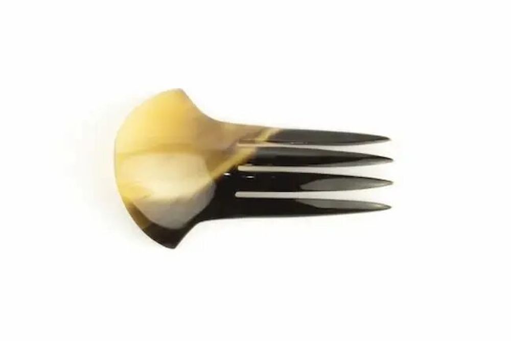 Barrettes - Pique à cheveux peigne ondulé en sabot - L INDOCHINEUR X RIVÊT