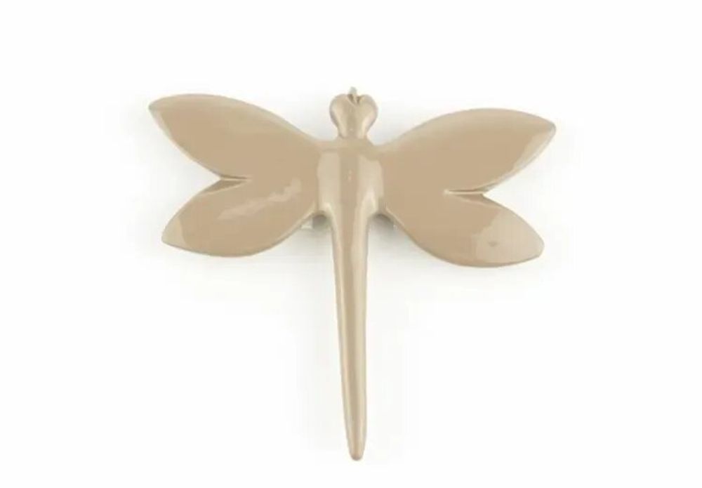 Brooches - Gray-blue lacquered dragonfly brooch - L INDOCHINEUR X RIVÊT