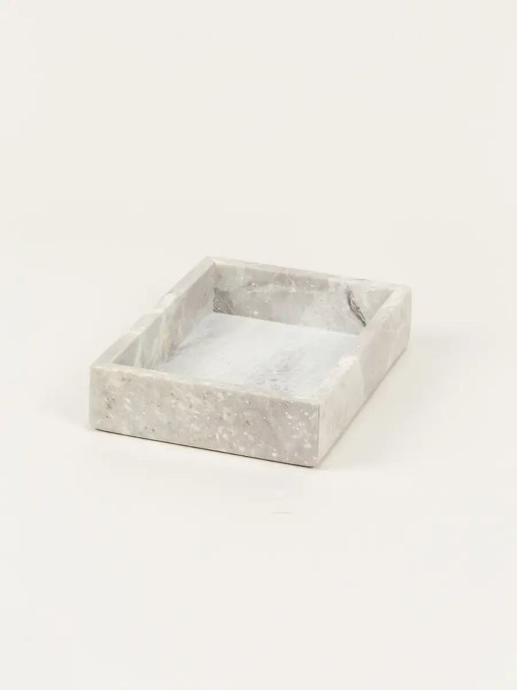 Trays - Small Titan tray in black marble - L INDOCHINEUR X RIVÊT