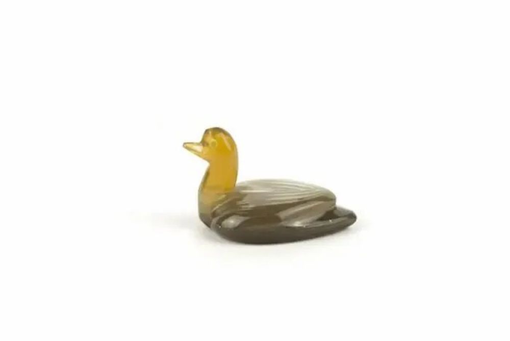 Knives - Set of 6 duck knife holders in blond horn - L INDOCHINEUR X RIVÊT